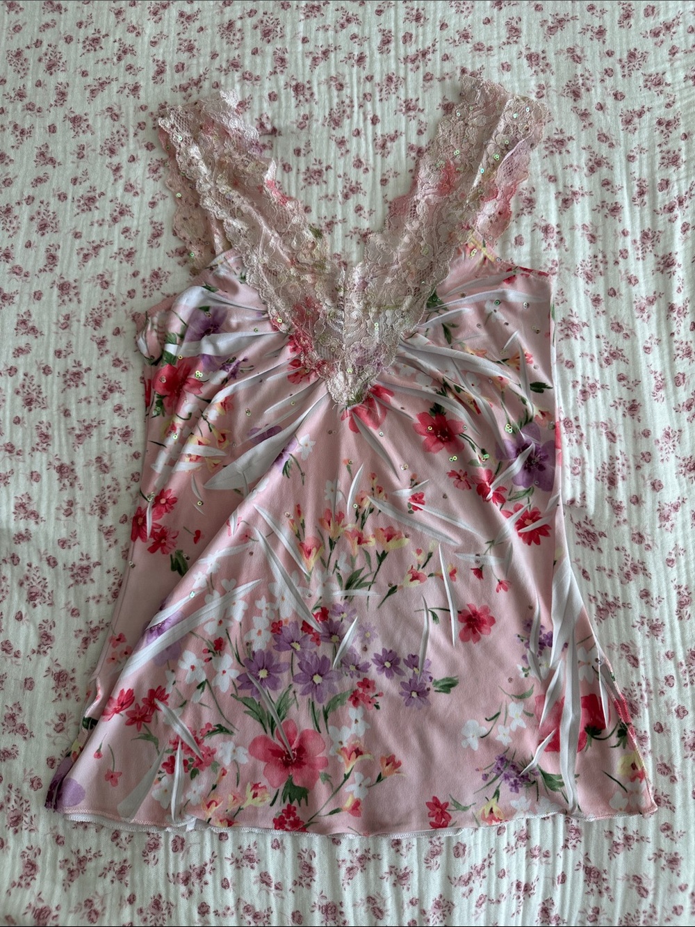 Y2K Lace Tank